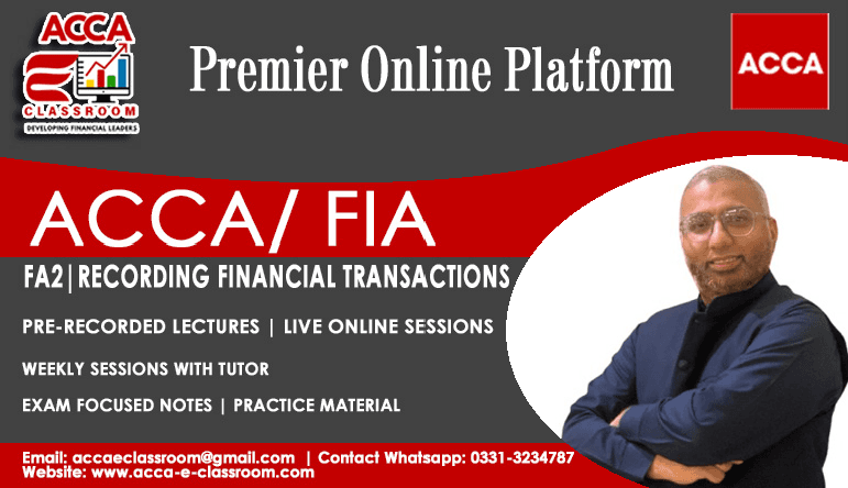 FA2 - Maintaining Financial Records