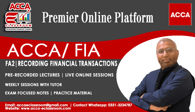 FA2 - Maintaining Financial Records